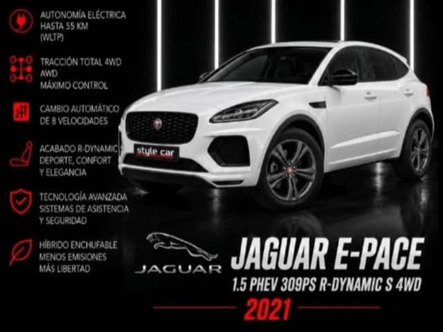 Jaguar E-Pace 1.5 PHEV 309PS RDynamic S 4WD Auto 2021 en Style Car Canarias · CEC