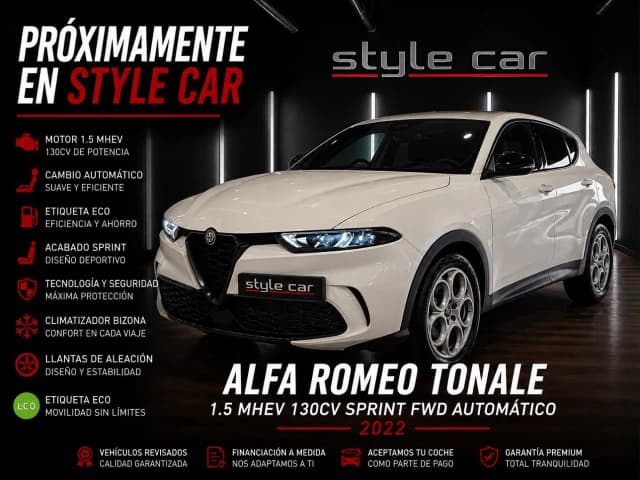 Alfa Romeo Tonale 1.5 MHEV GASOLINA 130 CV SPRINT FWD 2022 en Style Car Canarias · CEC