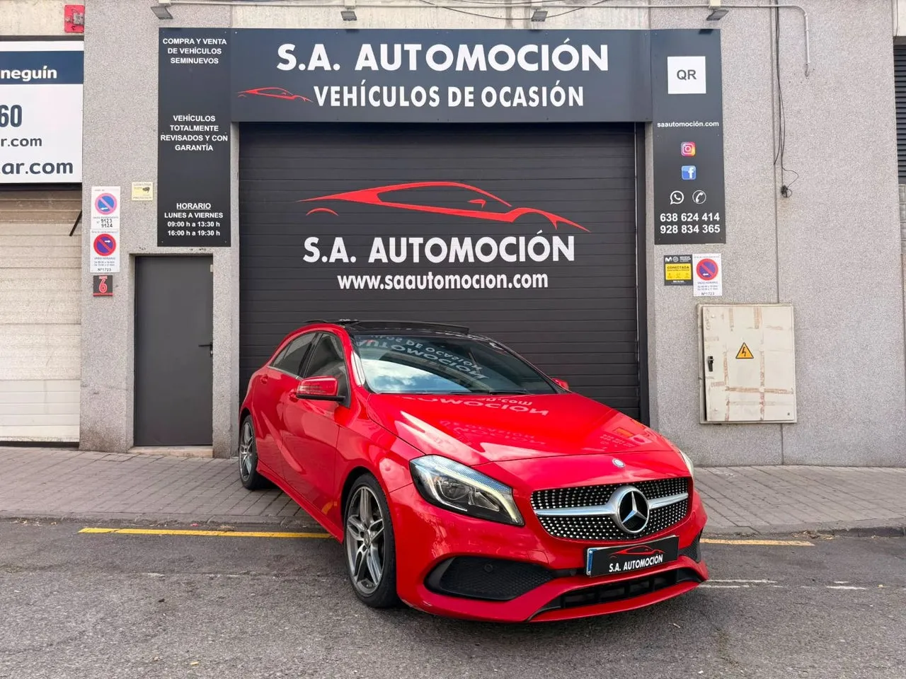 Mercedes-Benz Clase A 2016 en Gran Canaria · CEC