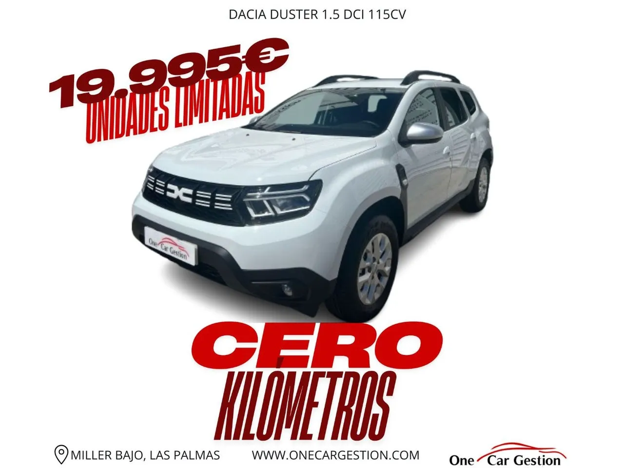 Dacia Duster 2024 en Gran Canaria · CEC