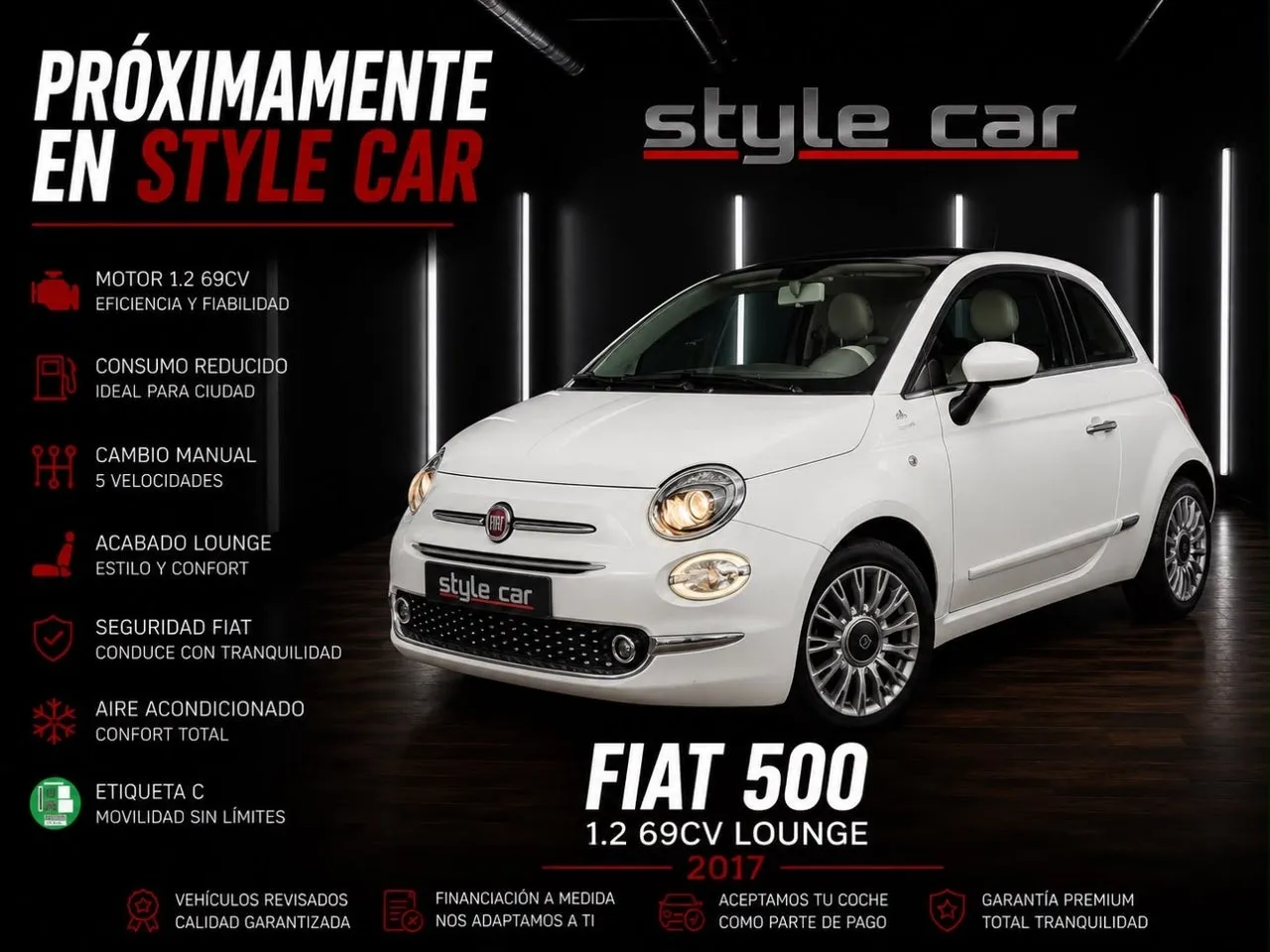 Fiat 500 en Gran Canaria · CEC